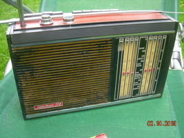 Antique Rare Soviet Russian USSR LW AM UKW SW Transistor Radio Meridian ... - $88.11