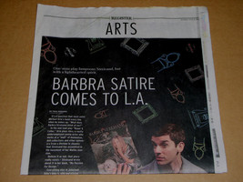 Barbra Streisand Newspaper Supplement 2014 - £15.65 GBP