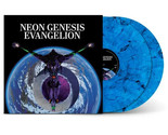 NEON GENESIS EVANGELION VINYL NEW! LIMITED TRANSLUCENT BLUE LP! ANIME SO... - £34.99 GBP