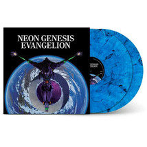 Neon Genesis Evangelion Vinyl New! Limited Translucent Blue Lp! Anime Soundtrack - £35.03 GBP