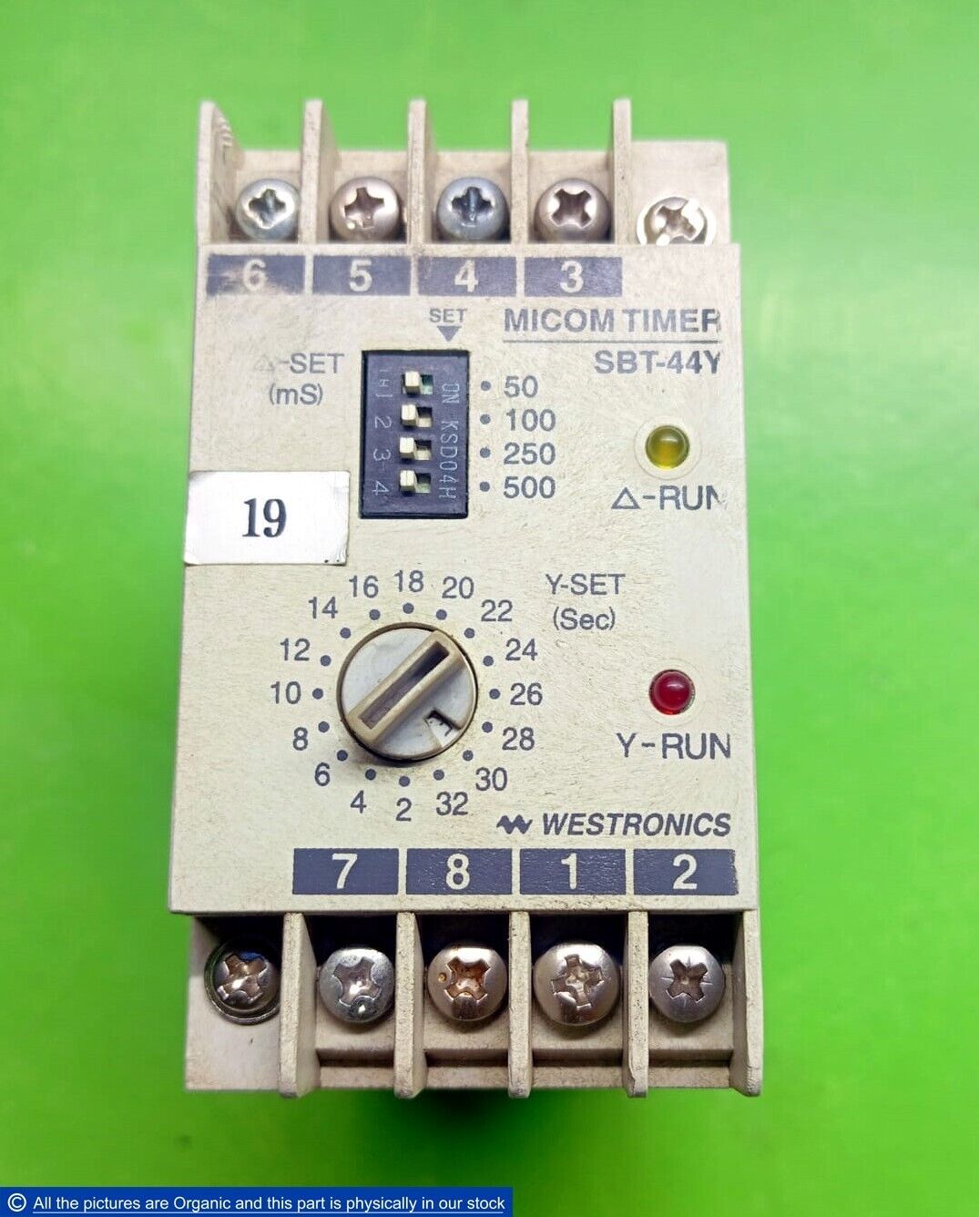 Westronics SBT-44Y Micom Timer SBT44Y For Industrial Apps Seobu Electronics - $178.00