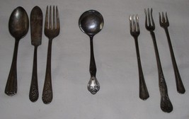 Silverware Vintage Lot Of 7 Miscellaneous - £20.03 GBP