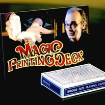 Magic Printing Deck of Cards - Available In Blue Bridge Size Card Decks - £3.33 GBP
