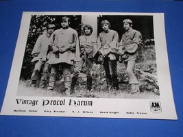 Procol Harum Photo Vintage Promo Publicity Still 10&quot; X 8&quot; A&amp;M Robin Trower  - £30.91 GBP