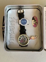 The Flintstones, Fred FLINTSTONE Fossil Watch &amp; Tin Lunchbox 1993 D - £73.24 GBP