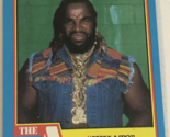 Mr T Trading Card The A-Team 1983 #6 - $1.97
