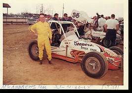 Tom Mcandrews #16-SPRINT Car 1968-AUTO Racing Photo - £11.40 GBP