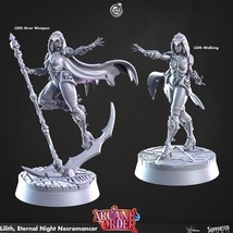 3D Printed Cast n Play Lilith Eternal Night Necromancer 28mm 32mm D&D - $182.66 MXN - $293.38 MXN