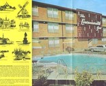 Commonwealth Inn Brochure Williamsburg Virginia 1960&#39;s - $17.82