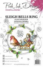 Sleigh Bells Ring A5 Clear Stamp Set - $16.50