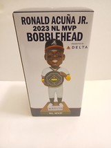 Ronald Acuna Jr 2023 NL MVP Atlanta Braves Bobblehead - £30.58 GBP