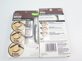 CoverGirl Easy Breezy Brow Powder Kit 705 Rich Brown *Twin Pack* - £14.93 GBP