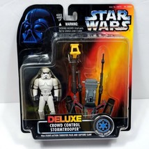 Kenner Star Wars Power Of The Force Deluxe Crowd Control Stormtrooper Brand New! - $16.82