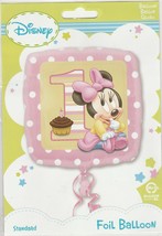 Disney Baby Minnie Mouse by HeXL Anagram Sqre Shape Foil Balloon 17&quot;  ~ ranjacuj - £7.11 GBP