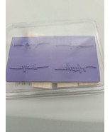 Stampin Up! Small Script Wood Mounted Rubber Stamps Set of 4 UNMOUNTED - $20.49 CAD