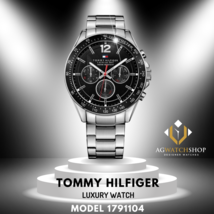 Tommy Hilfiger Men’s Analog Display Quartz Black Dial 46mm Watch 1791104 - £97.21 GBP