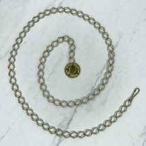 George Washington Coin Charm Chain Link Belt Size Small S Medium M - £10.07 GBP