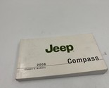 2008 Jeep Compass Owners Manual OEM L04B39009 - $31.49