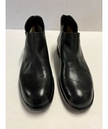 Del Carlo Black Leather Back Zip Ankle Booties Size 36.5 / 6.5  NWOB - $247.50