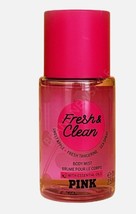 Victoria’s Secret Pink Fresh &amp; Cl EAN Fragrance Body Mist Spray 2.5 Oz Free Ship - £10.19 GBP