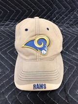 Vintage NFL Saint Louis Rams Adidas One Size Curved Bill Football Hat Cap - £7.98 GBP