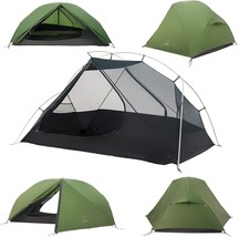 Atepa Camping Tent 1 Person Waterproof Ultralight Backpacking Tent, Easy, Nylon - £110.48 GBP