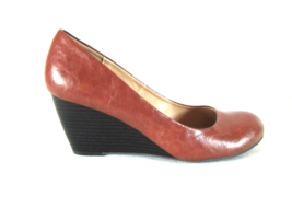 CL Laundry Brown Wedge Heels Pumps Shoes Women&#39;s 8 M (SW39) - £17.58 GBP