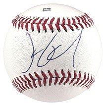 Kolby Allard Texas Rangers Signed Baseball Atlanta Braves Autographed Proof COA - £45.98 GBP