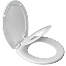 88Slow-000 White Round 2 In 1 Child Training &amp; Adult Toilet Seat 6924328 - £67.21 GBP