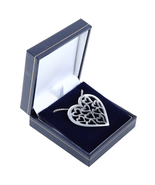 Love Heart Pewter Pendant - LP4 - $25.25