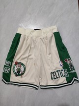 2025 Boston Celtics Pro Standard Double-Knit 2.0 Cream Shorts - $31.20
