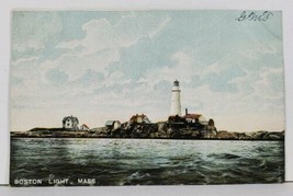 Boston Light Mass udb Postcard L11 - £3.71 GBP