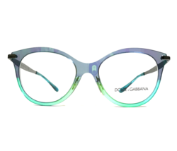 Dolce &amp; Gabbana Eyeglasses Frames DG1292 04 Iridescent Green Blue 51-18-140 - $128.69