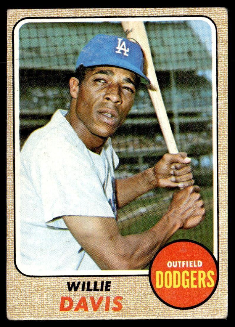 Primary image for 1968 Topps #208 Willie Davis VGEX-B107R12
