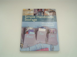 Hardback book simple handmade storage 23 step by step weekend projects 2004 - $18.81