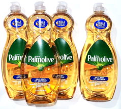 4 Bottles Ultra Palmolive Pure Clear Mild Citrus Scent Dish Liquid 32.5 Oz