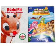Rudolph The Red Nosed Reindeer Dvd Original Christmas Classic Land Before Time - £14.94 GBP