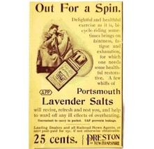 Portsmouth Lavender Salts 1897 Advertisement Victorian Preston NH ADBN1yyy - $372.61 MXN
