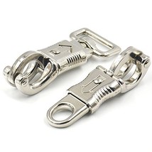 Bluemoona 1 Pc - Hinged Panic Horsemanship Replacement Locking Quick Release Hor - $6.55