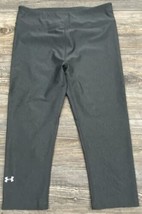 Under Armour Compression Heat Gear Cropped/Capri Leggings Medium Style #... - £11.15 GBP