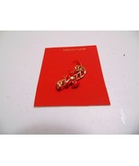 Department Store  1.25&quot; gold tone candy cane with bow pin L216 - $160.69 MXN