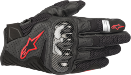 Alpinestars Mens Road SMX-1 V2 Gloves Black Red L - £55.71 GBP