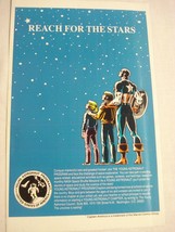1986 Color Ad Captain America and The Young Astronaut Program - £6.41 GBP