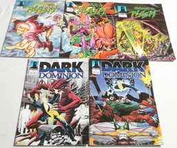 Five Defiant Comics Dark Dominion #1, #4 Warriors of Plasm #1, #2, #11 Fine+ - £6.25 GBP