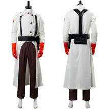 Team Fortress II 2 Medic Uniform Cosplay Costume Full Set Halloween Outf... - $90.50