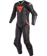 DAINESE LAGUNA SECA 4 1PC  BLACK- RED Racing Motorcycle /Motorbike LEATH... - $429.99