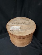 Early 1900s Milliken Tomlinson Portland Me. Bent Wood Produce Cheese Box... - $1,682.27 MXN