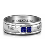 Custom Graduation Ring,College Class Ring,University ring,Class Ring - £125.30 GBP