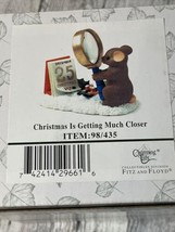 Charming Tails &quot;Christmas Is Getting Much Closer&quot; 98/435 New - £13.87 GBP