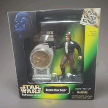 Star Wars Power of  the Force Bespin Han Solo w Millennium Minted Coins ... - £14.39 GBP